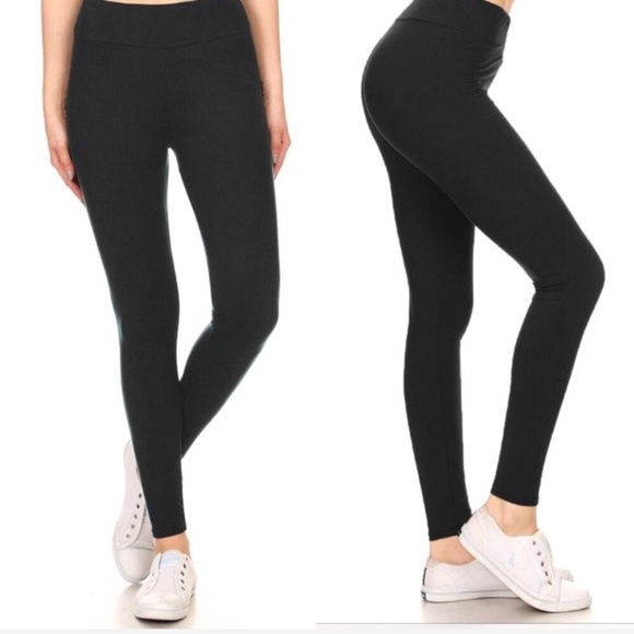 NWT Closeout 2/$20 ▪️Plus Size Super Soft High Waisted Leggings - Picture 2 of 3